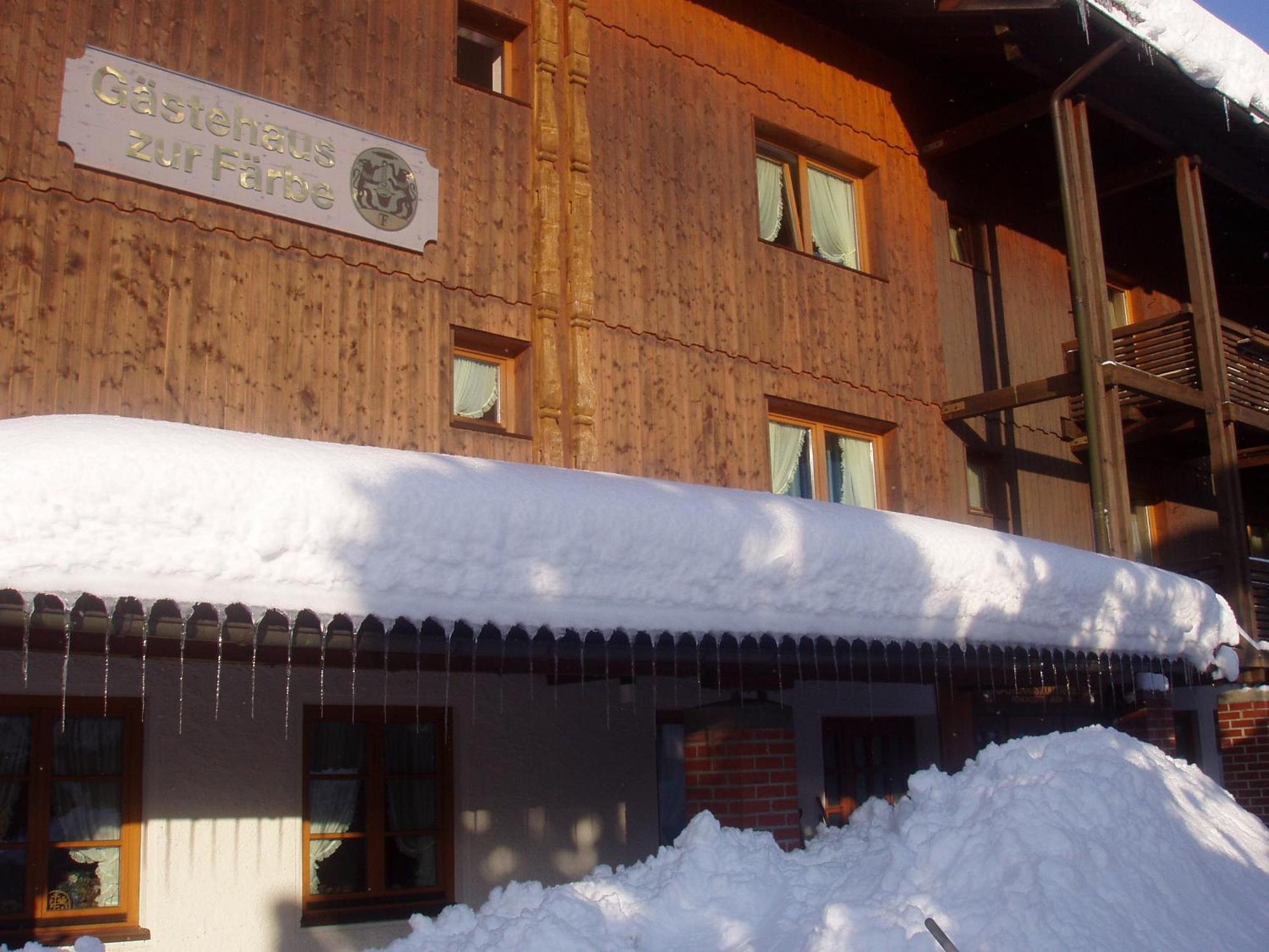 Gaestehaus Zur Faerbe Apartments Oberstdorf Dış mekan fotoğraf